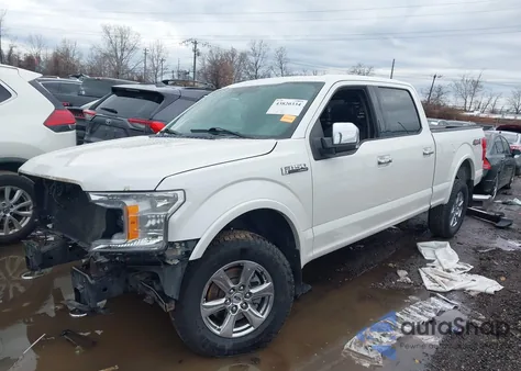 2018 Ford F-150 Lariat from USA, damaged, VIN 1FTFW1E58JFD32723